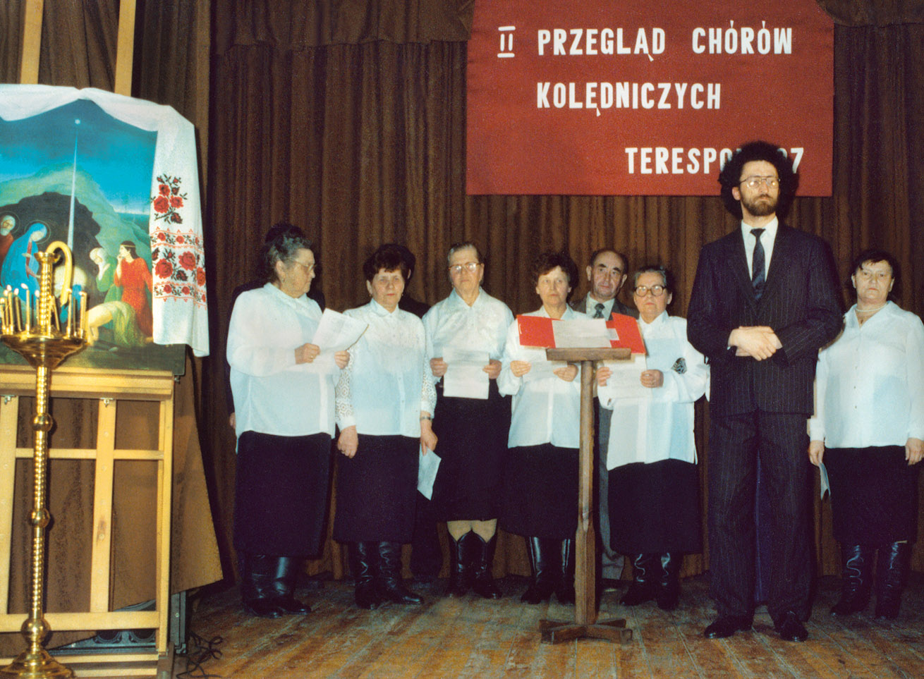 Choir of the Orthodox Parish church. of Sts. Brothers Cyril and Methodius in Biala Podlaska