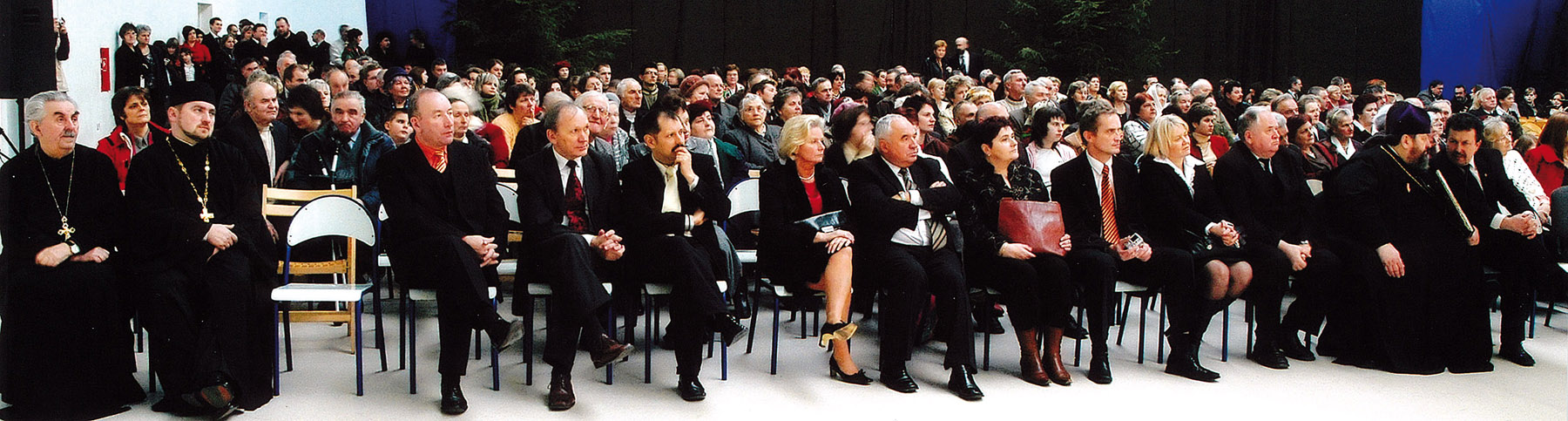 Licznie zgromadzona publiczność XIII MFKW - Terespol 2013